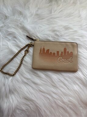 Coach X Jennifer Lopez corner zip wristlet